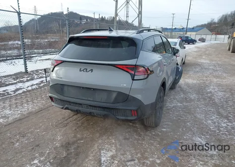 2025 Kia Sportage X-Line из США, поврежденный, VIN 5XYK6CDF4SG308177